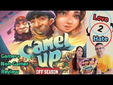 Camel Up: Off Season - Gamer+Non-Gamer Review / Love 2 Hate