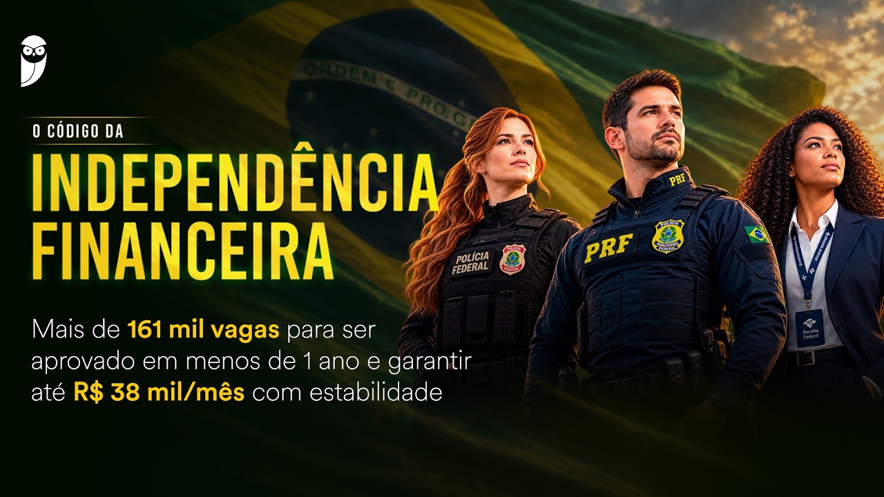 Código Independência Financeira - 161 mil vagas aprovado em menos de 1 ano até R$ 38 mil/mês estável