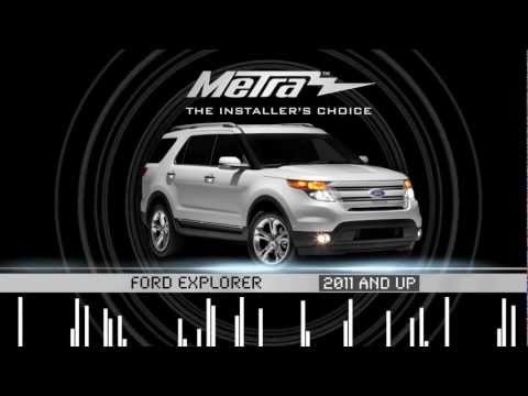 Metra FORD EXPLORER 2011 & UP kit 99-5828CH