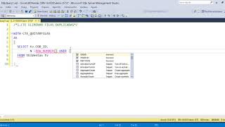9.2.CTE (Eliminar Filas Duplicadas)