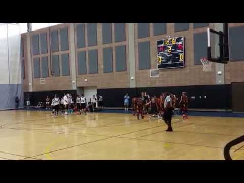 SD Wolverines vs. SD Sabres - 14U (B) - Top Gun Basketball B League - Fall 2015 - 09/19/2015