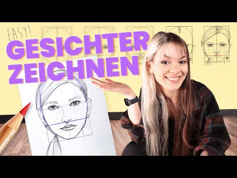 GESICHT ZEICHNEN | für Anfänger | Tutorial