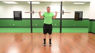 342. Barbell Cross Behind Lunge