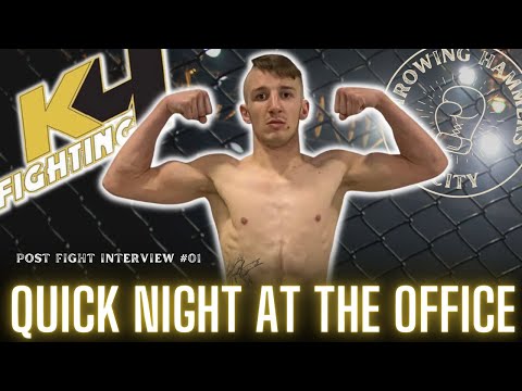 Troy Ferris Post Fight Interview - K4 Fighting Cold Fury