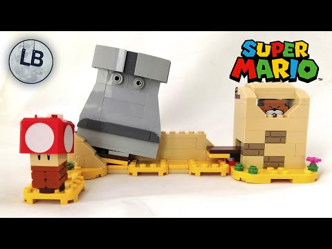 Vidéo LEGO Super Mario 40414 : Topi Taupe et Super champignon - Ensemble d'extension