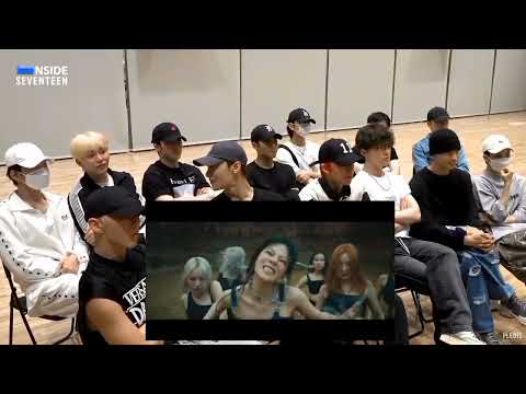 Seventeen reacting to Bibi - Vengeance (performance)