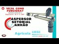 Aspersor Setorial 1.1/2 Mini Canhão Liege