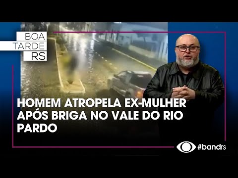 Homem atropela ex-mulher após briga no Vale do Rio Pardo