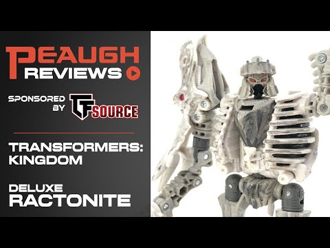 Video Review: Transformers War for Cybertron - Deluxe RACTONITE