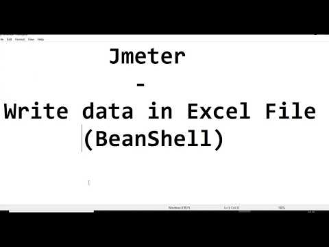 Performance Testing Exper   Jmeter   Write data into External File