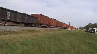 preview picture of video 'Florida East Coast Railroad train 109 with CITX 141'