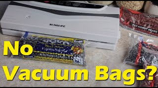 How I Vacuum Seal without Vacuum Sealer Bags