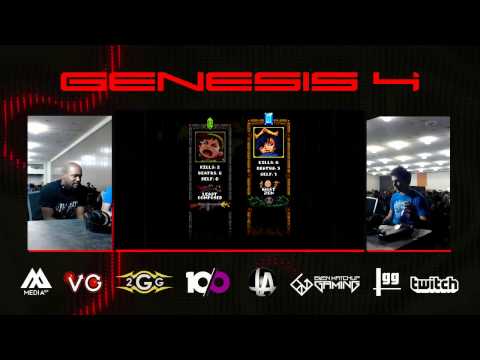 Genesis 4 - Sova Unknown (Green) Vs. SU | Texter (Blue) Losers Side - Towerfall