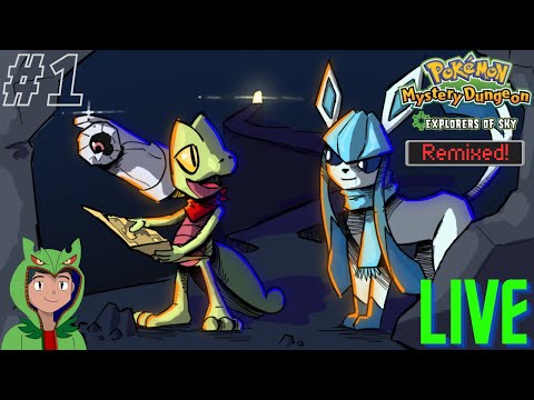 Exploring the Dungeons of the unknown||PMD: Explorers of Sky: Remixed!!! #1 Bonus
