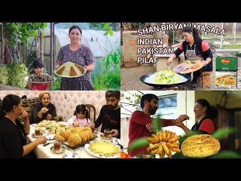 Mixed Popular Recipes dovğa jam pie uzbek pilaf bread acid binding