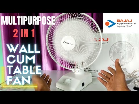 Bajaj instabreeze table fan