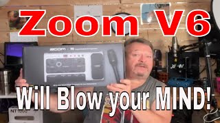 Video thumbnail for Zoom V6 vocal processor its more than what you think! by Roy's Studio Adventures