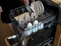 Загрузка посуды в посудомоечную машину Bosch 