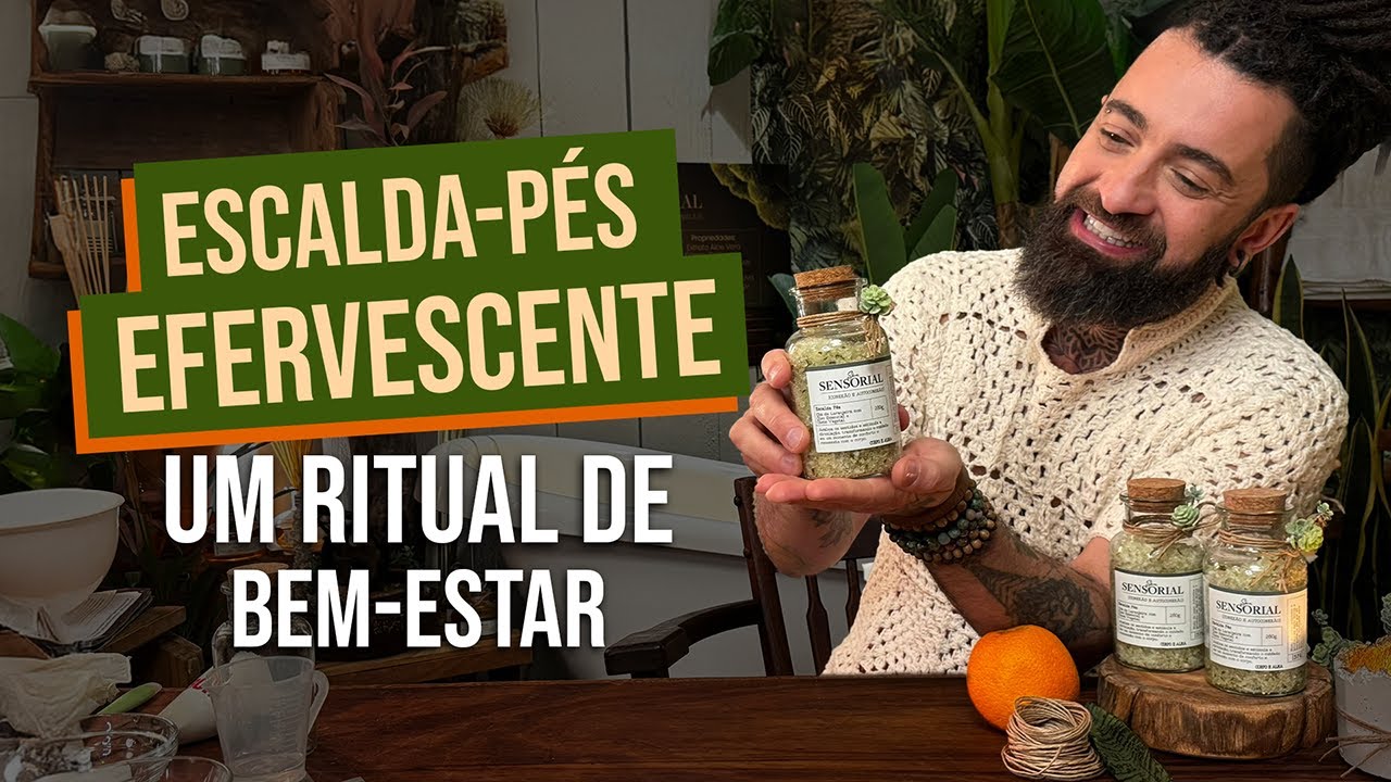 EFFERVESCENT FOOT BATH - A RELAXING AND SENSORY RITUAL TO RELIEVE STRESS