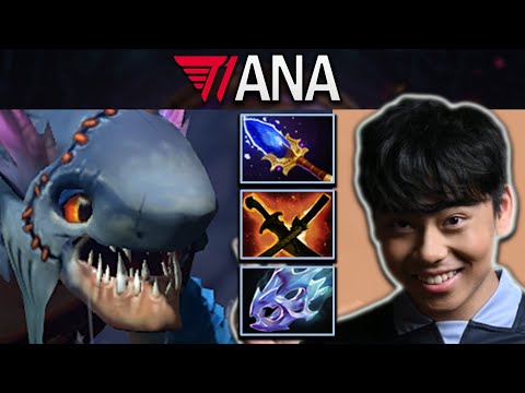Slark Dota 2 Gameplay T1.Ana with Moon Shard and Diffusal Blade - TI12
