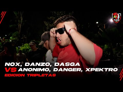 Nox, Danzo, Dasga vs Anonimo, Danger, Xpektro / Cuartos de Final Edición Tripletas