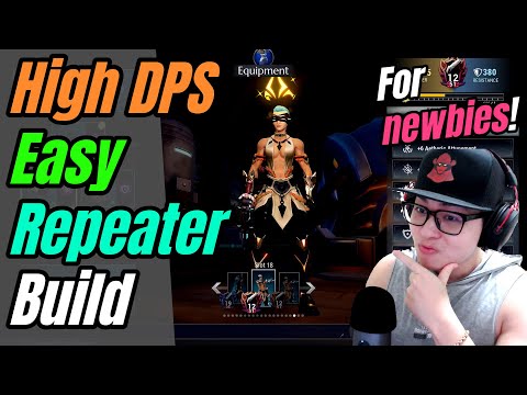 Dauntless - Easy Repeater Build with High DPS for New Players!