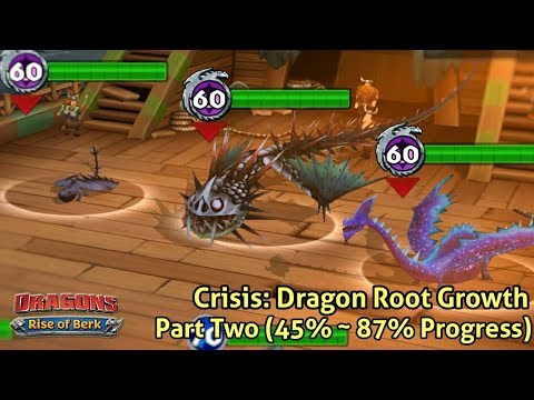 Crisis: Dragon Root Growth, Part Two | Dragons: Rise of Berk
