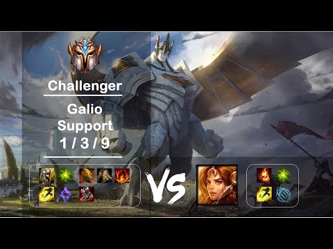 KR Challenger Replays Support Galio vs Leona Ep.2459