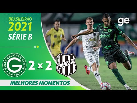 Gols e lances de Goiás x Ponte Preta