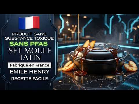 No BlaBla - PFAS Free - Plat moule à tarte tatin - Emile Henry - Sans PFAS - Sans teflon