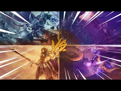 ADC Mordekaiser/Leona VS Lucian/Soraka BOT FULL GAMEPLAY