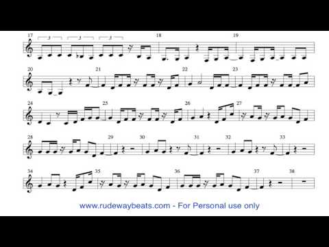 Justin Bieber - Sorry 🔊Cover 🎼 Bb Clarinet notes