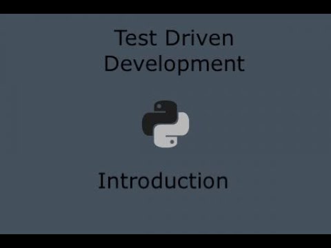 Python Test Driven Development Part 1 Introduction
