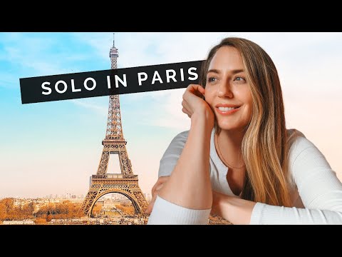 How to spend 1 PERFECT day in PARIS alone (Train, travel tips + more!)