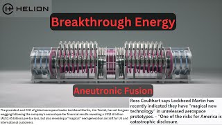 Breakthrough Energy - Aneutronic Fusion