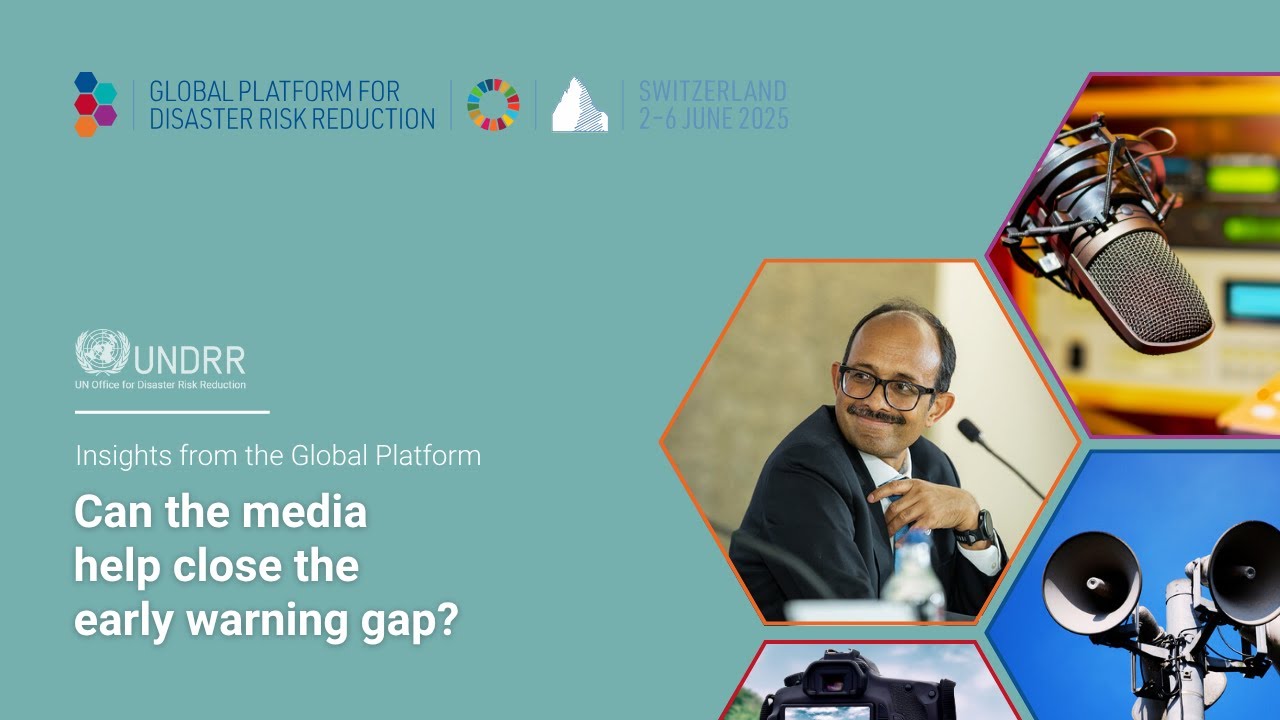 Can the media help close the early warning gap? | UNDRR