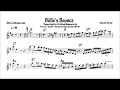 #Blues John Coltrane - Billie's Bounce (transcription)