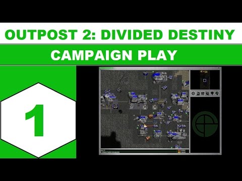 Let's Play Outpost 2: Divided Destiny (1997) - Campaign play & story reading - Episode 01