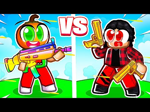 Emirhan vs Adem - Büyük Kapışma! Yeni Silah Oyunu! 🔫 | Roblox