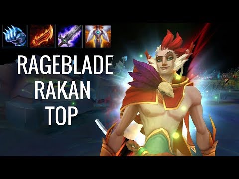 HOW TO CARRY FROM TOP LANE?! - Rageblade Bruiser Rakan Top - Off Meta Monday - League of Legends