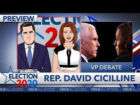 副總統辯論：卡馬拉-哈里斯和邁克-彭斯對決 (Vice Presidential Debate: Kamala Harris and Mike Pence spar)