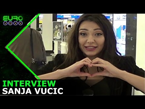 Sanja Vučić interview!! April 2017 | #Belgrade #Eurovoxx