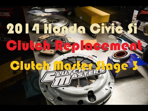 2014 Civic Si stage 3 clutch master replacement