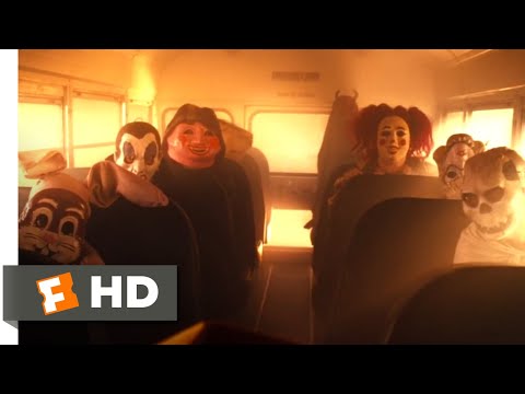 Trick 'r Treat (2007) - School Bus Massacre Scene (5/9) | Movieclips