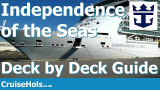 Independence of the Seas Cruise Ship Guide | CruiseHols Independence of the Seas Deck by Deck Guide