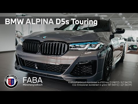 BMW ALPINA D5s Touring in Alvitgrau metallic