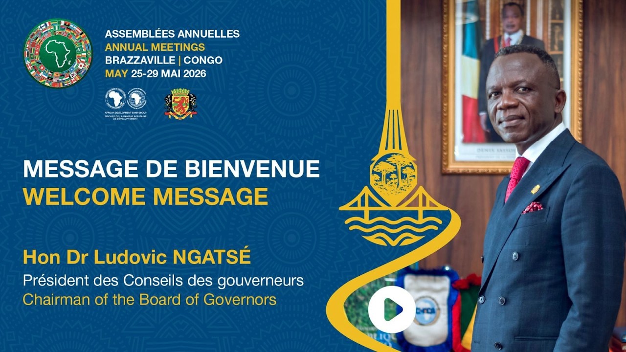 AM2026 : Hon Dr Ludovic NGATSE, Président des Conseils des Gouverneurs, accueille à Brazzaville