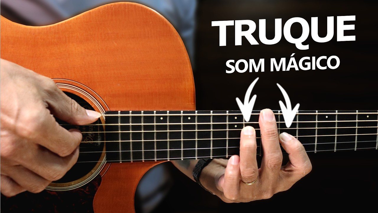 O TRUQUE FÁCIL de acordes que músicos famosos usam o tempo todo! Prof. Sidimar Antunes