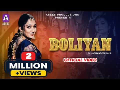 BOLIYAN (Official Video) | Harmandeep 2025 | Latest Punjabi Song 2025 | New Punjabi Song 2025