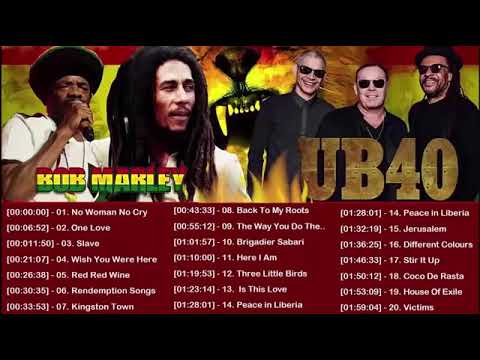 Bob Marley Lucky Dube UB40 Burning Spear Alpha Blondy – Top 50 Best Reggae Song
